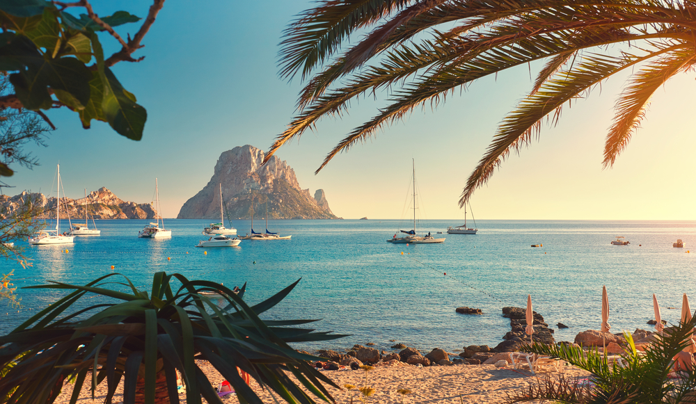 Ibiza is a must for those who like sunbathing on a luxury yacht during the day and partying at night.